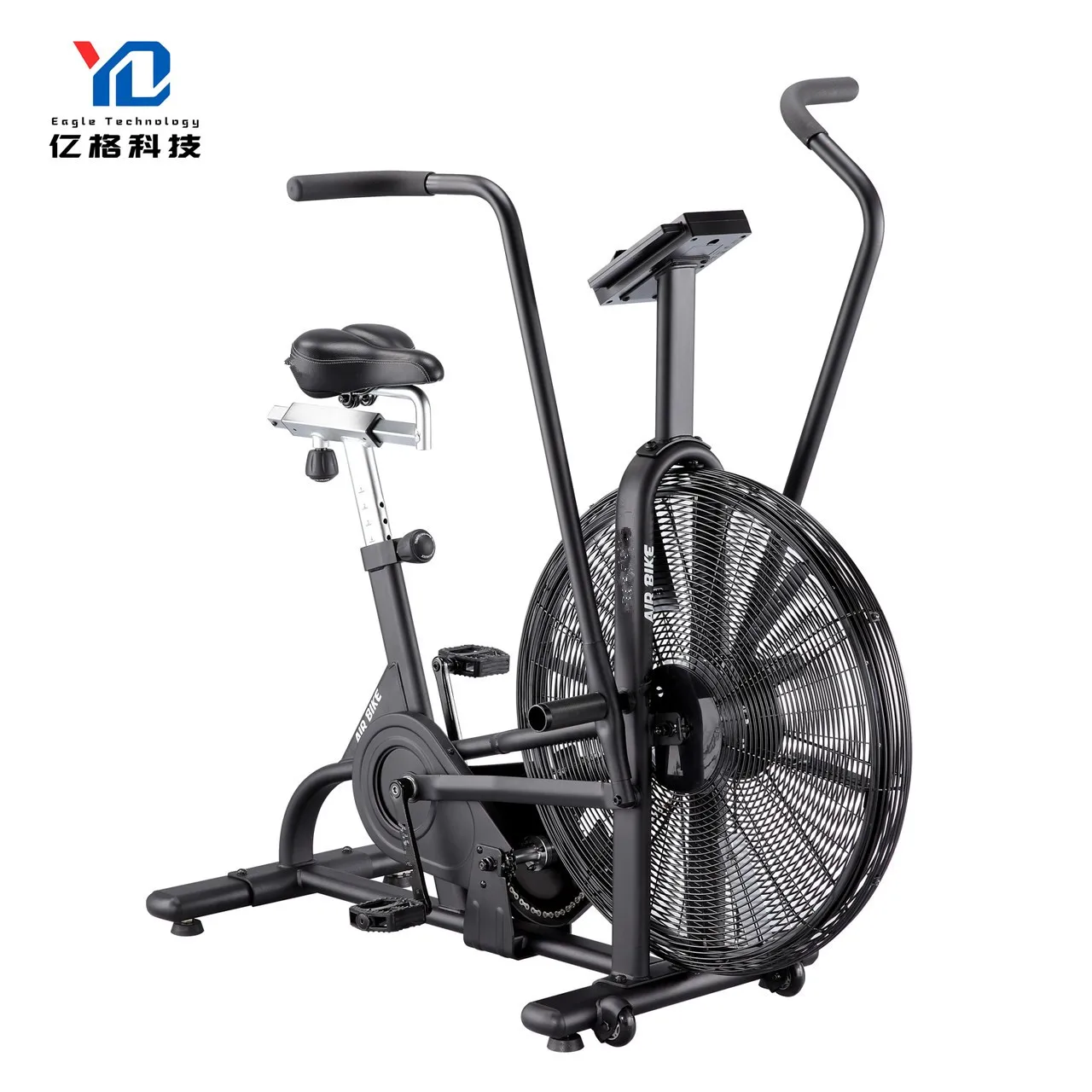 YG-F002   Best commercial  high quality air bike for sale gym equipment fitness exercise air bike
