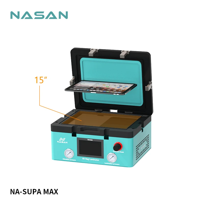 NASAN NA-SUPA OCA Phablet Repair machine for desktop flat panel curved screen LCD film and bubble removal
