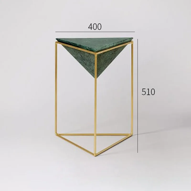 New Item Modern Luxury Marble Metal Coffee Table Simple Ins Creative Movable End Table for Living Room /Hotel Side Table