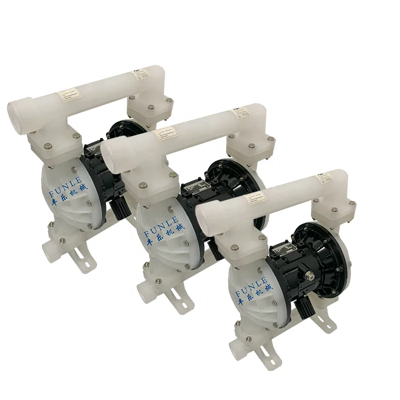 Hot sales Sanitary PP Double pneumatic diaphragm pump For paint