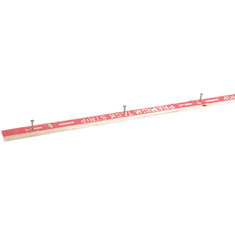 Carpet Tack Strip with Concrete Nails Premium Carpet Clip Wooden