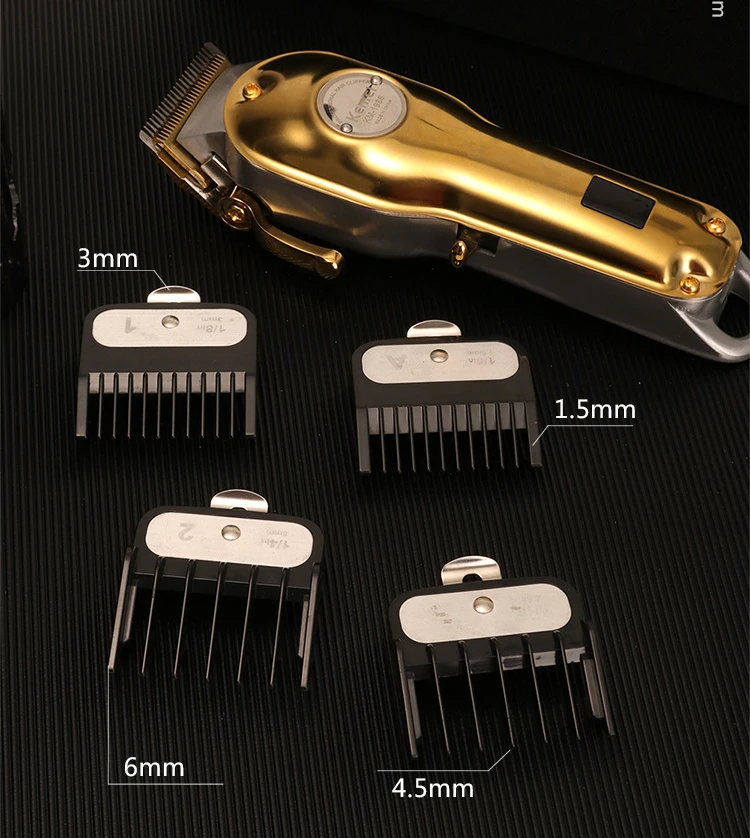 barbershop hair trimmer grooming kit LCD cordless beard professional hair cutting electric usb wahl machine for hair clipper