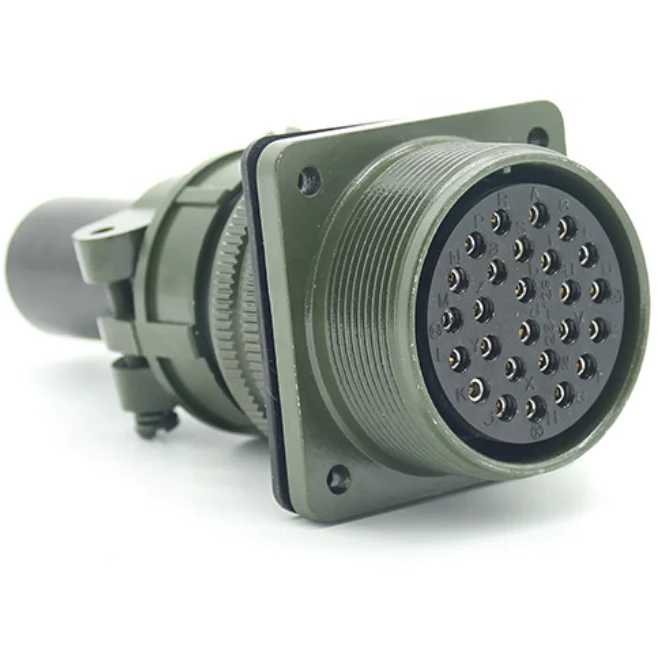 [GIET]MS3106A28-12 Connector Direct Socket Metal MS5015 Power Amphenol Connector Connectors Shape 26Pin MS3102