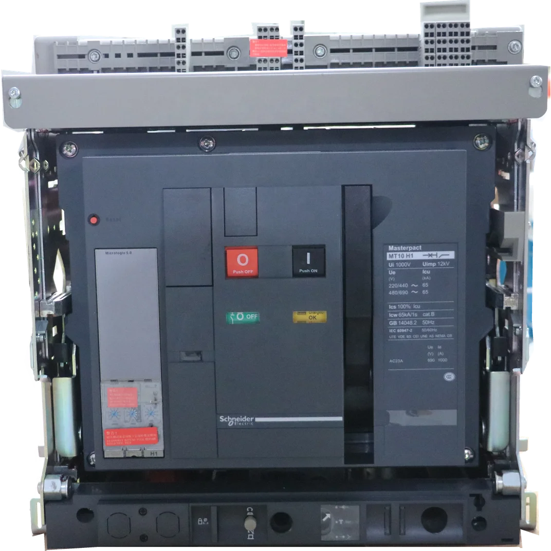 
Air circuit Masterpact 65384MT 10 N2 3P4P 65396 Fixed body vacuum circuit break 