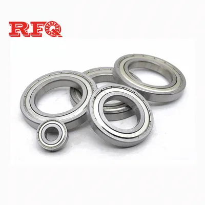 
12x21x5 RFQ Brand Thin Section Deep Groove Ball Bearings 6801 Biycycle Bearing 