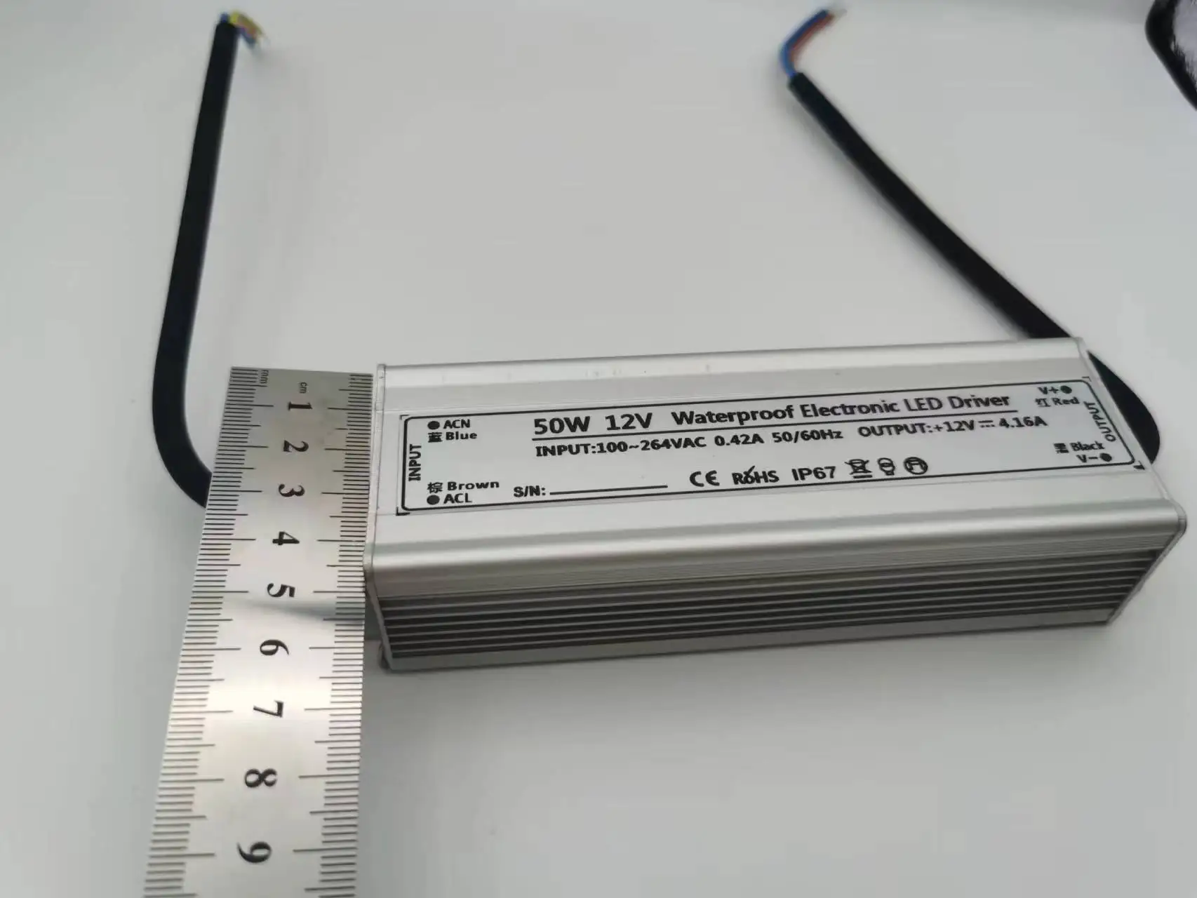 Waterproof IP67 LED Switching Power Supply 50W-300W Driver 12V 24V Lighting Transformers.jpg