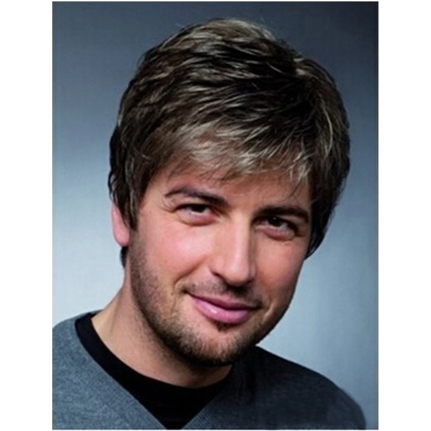 Competitive Price Wigs Men Full Lace Front Human Brazilian Hair Wigs