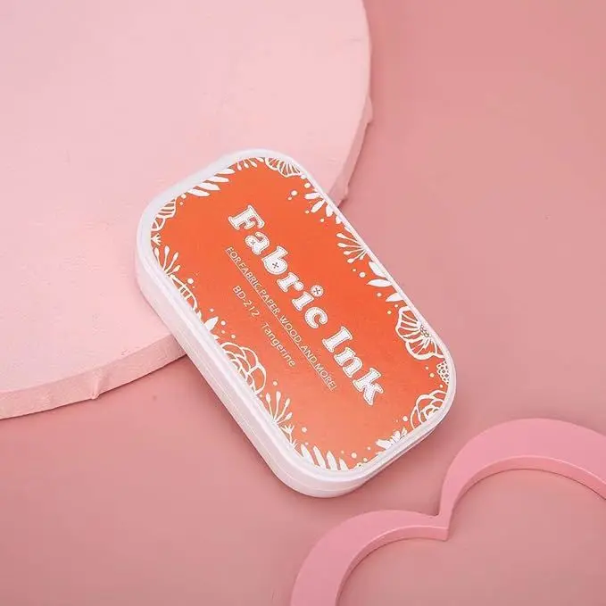 Wholesales DIY Scrapbook Fabric Ink Pads, Colorful Craft Ink Stamp Pads