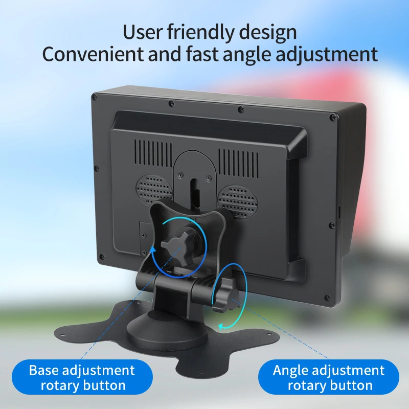 
7 Inch 4 Channel Bus Coach Truck Digital Color Car Monitor 