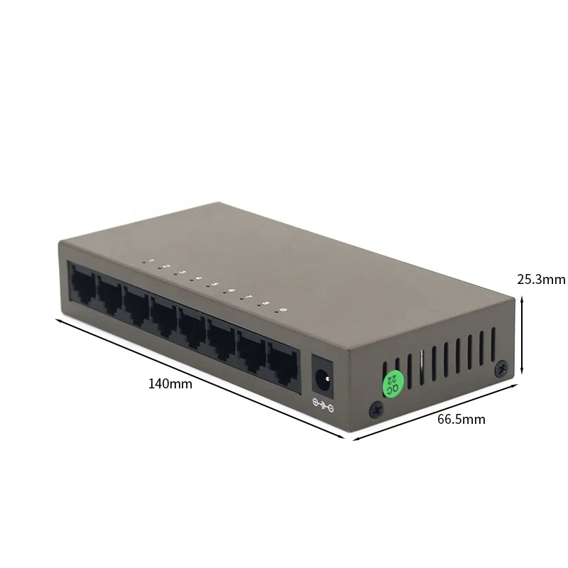 TEG1008M 8port 10/100/1000Mbps gigabit smart ethernet network desktop router switch China produce Wholesale Support oem