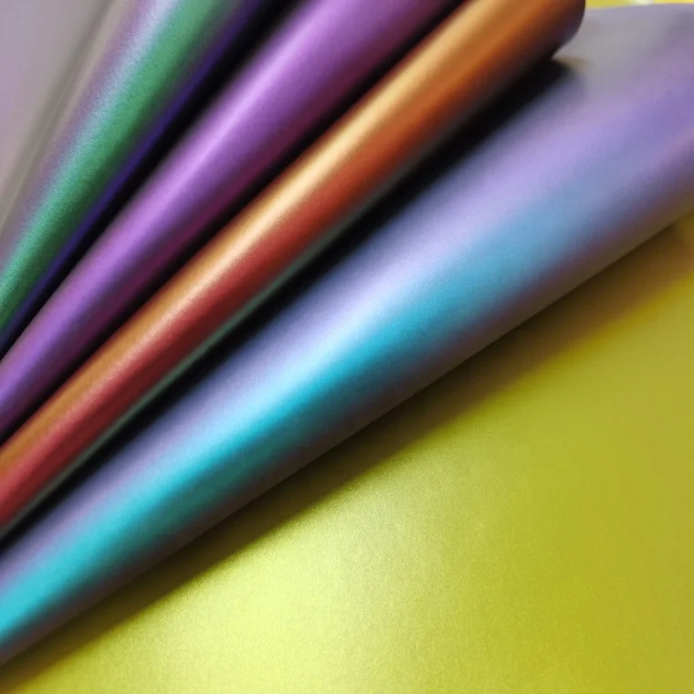 2022 New Custom Vinyl Smooth Chameleon color changing vinyl