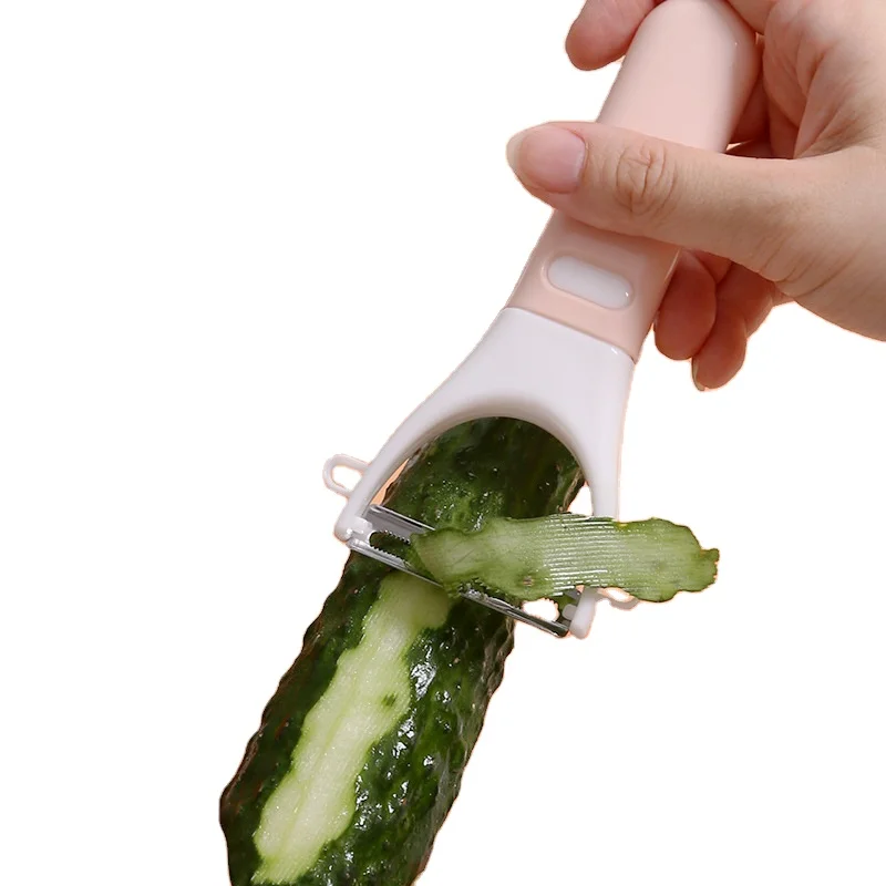 
3pcs/set Kitchen Stainless Steel Scissors Home Multi-functional Peeler Fruit Knife Scissors Set 