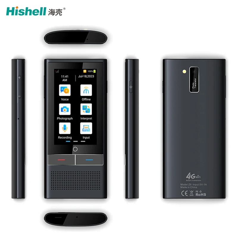 Pocket Online 117 Language Translator Photo Translation SIM Card Instant Voice Translator