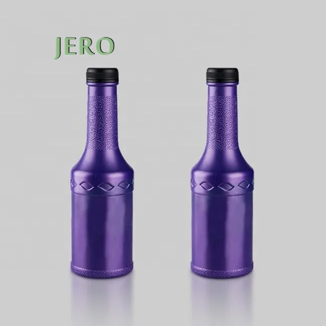Manufacturer HDPE 1L bottle container jam juice sauce packaging bottle syrup sauce bottle plastic