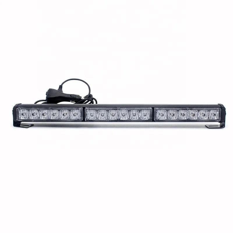 18 LED Emergency Light Police Warning Flashing Lamp Traffic Advisor Vehicle Car Truck Strobe Safety Signal Lights Bar
