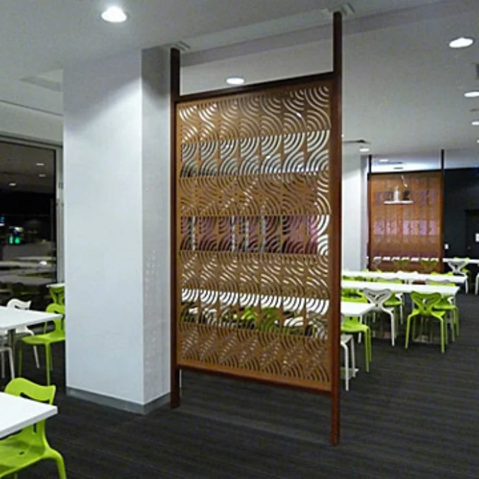 Keenhai Modern Room Divider Separate Partition Wall Laser Cut Metal Screen