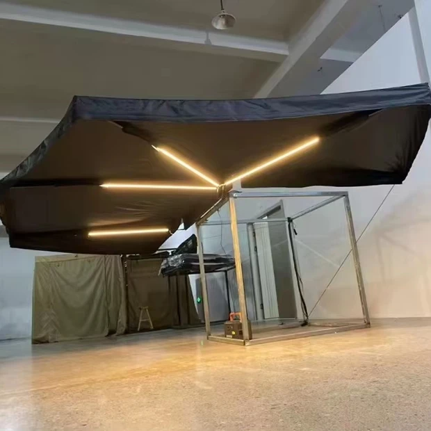 Extended 270 Degree Foxwing Free Standing Waterproof Free Standing Awning Automatic Big Size China Manufacturer