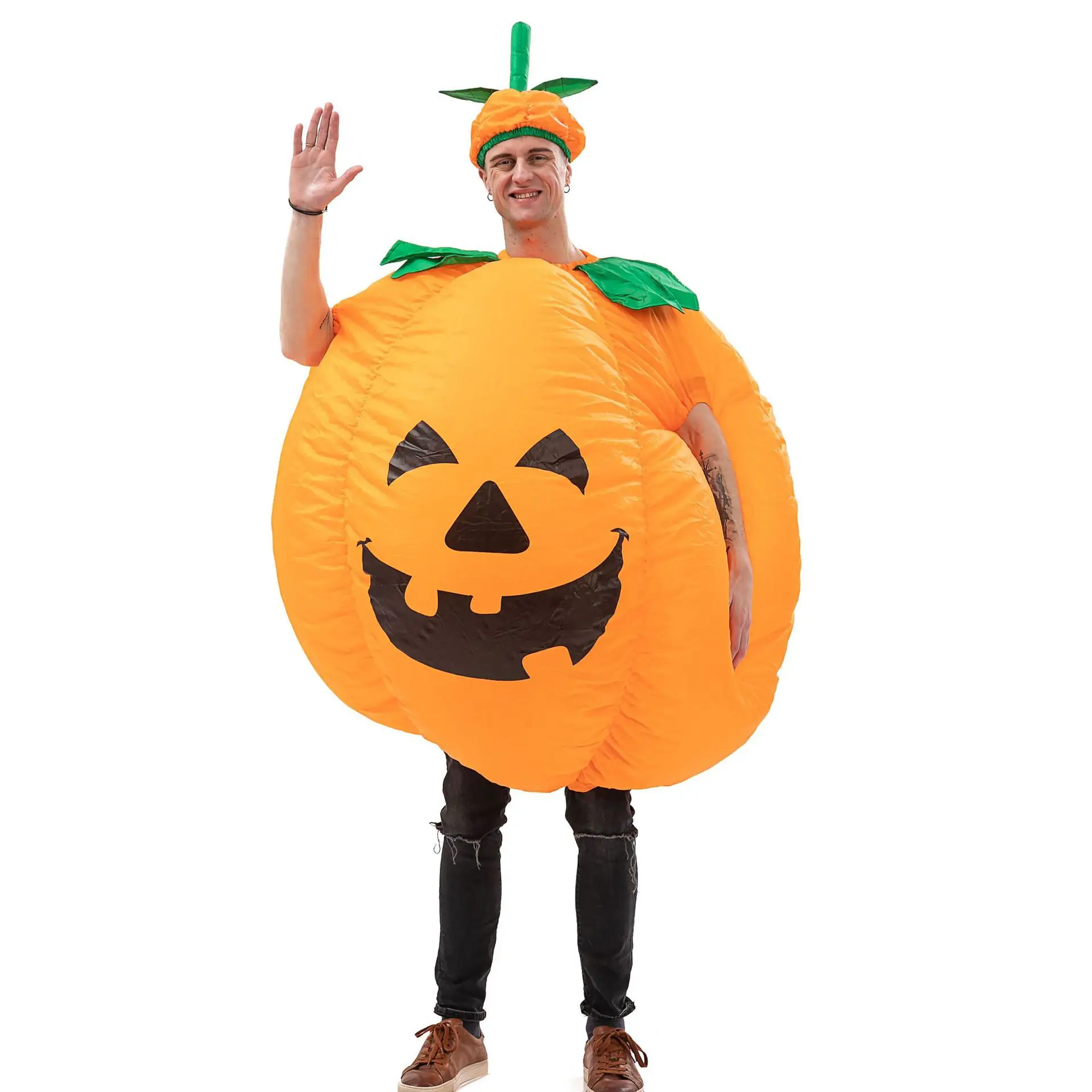 Halloween Cosplay costumes Inflatable alien Ghost Thief Bat pumpkin inflatable party set inflatable costume box for both sexes