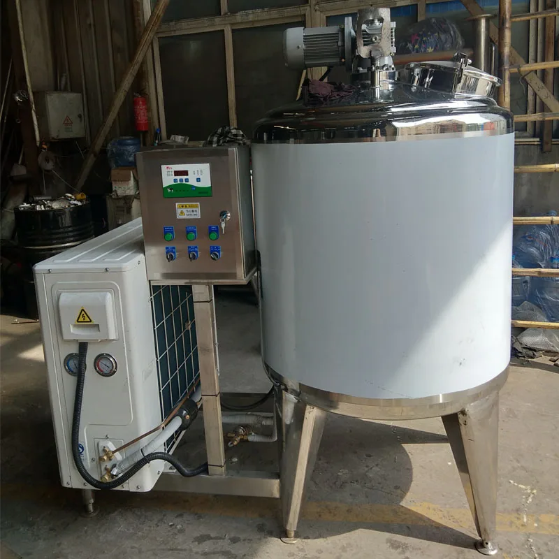 Vertical milk cooling tank dairy equipment