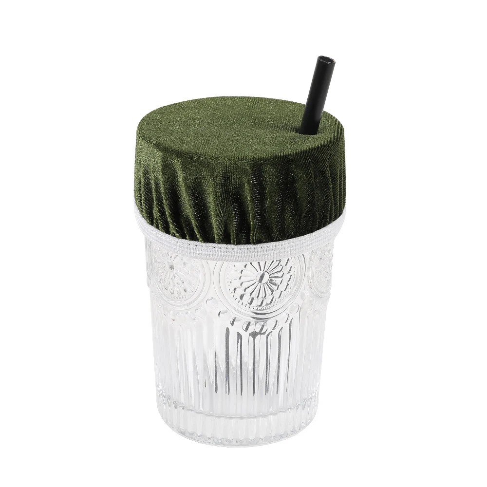 Quality assurance Factory customization Drink holder for alcohol protection  reusable drink cup cap with straw hole