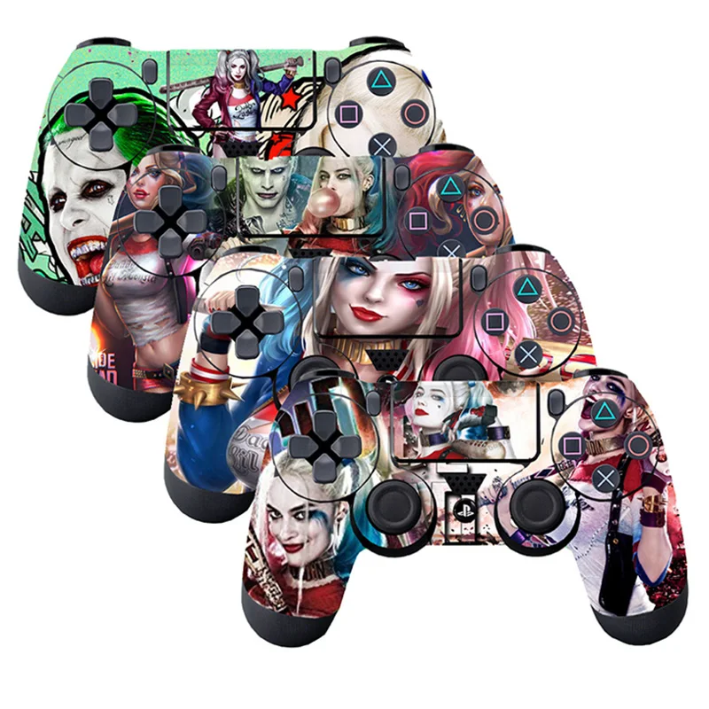 3 шт./лот Красочные Защитная пленка наклейка для PlayStation 4 PS4 контроллера геймпад наклейки крышка игровые аксессуары