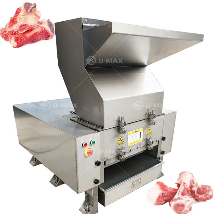 Commercial Cattle Duck Dog Pig Chicken Cow Beef Animal Meat Bone Paste Making Grinder Grinding Crusher Crushing Machine
