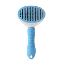 ELSPET Pet Hair Grooming Tool Massage Deshedding Dematting Pin And Bristle Brush Comb Set For All Breeds Dogs Cats