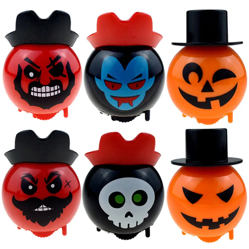 New Creative Funny Clockwork Pumpkin Hallowmas Toys For Kids Hot Sale Hallowmas Children Toys Christmas Gift