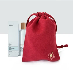 Customize Eco Friendly Luxury Dust Bag Drawstring Pouch Suede Duster Bags for Handbags Shoes Gifts