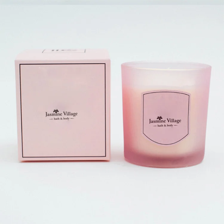 Custom Luxury Eco-Friendly Candle Personalized Private Label Soy Natural Wax Matte Scented Candles