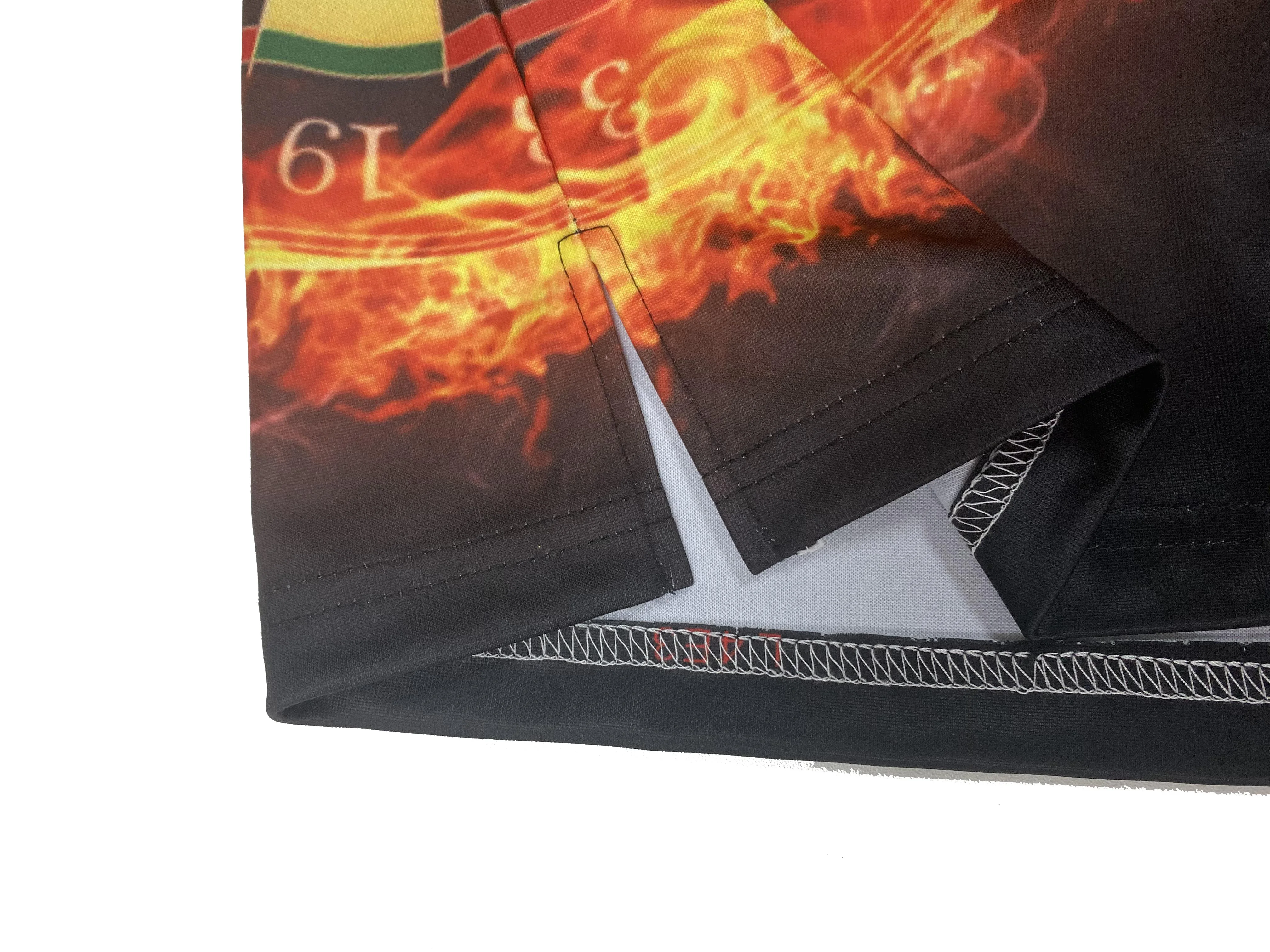 Custom sublimation dart t shirts dart shirts with pocket jersey shirts design for dart hot sale
