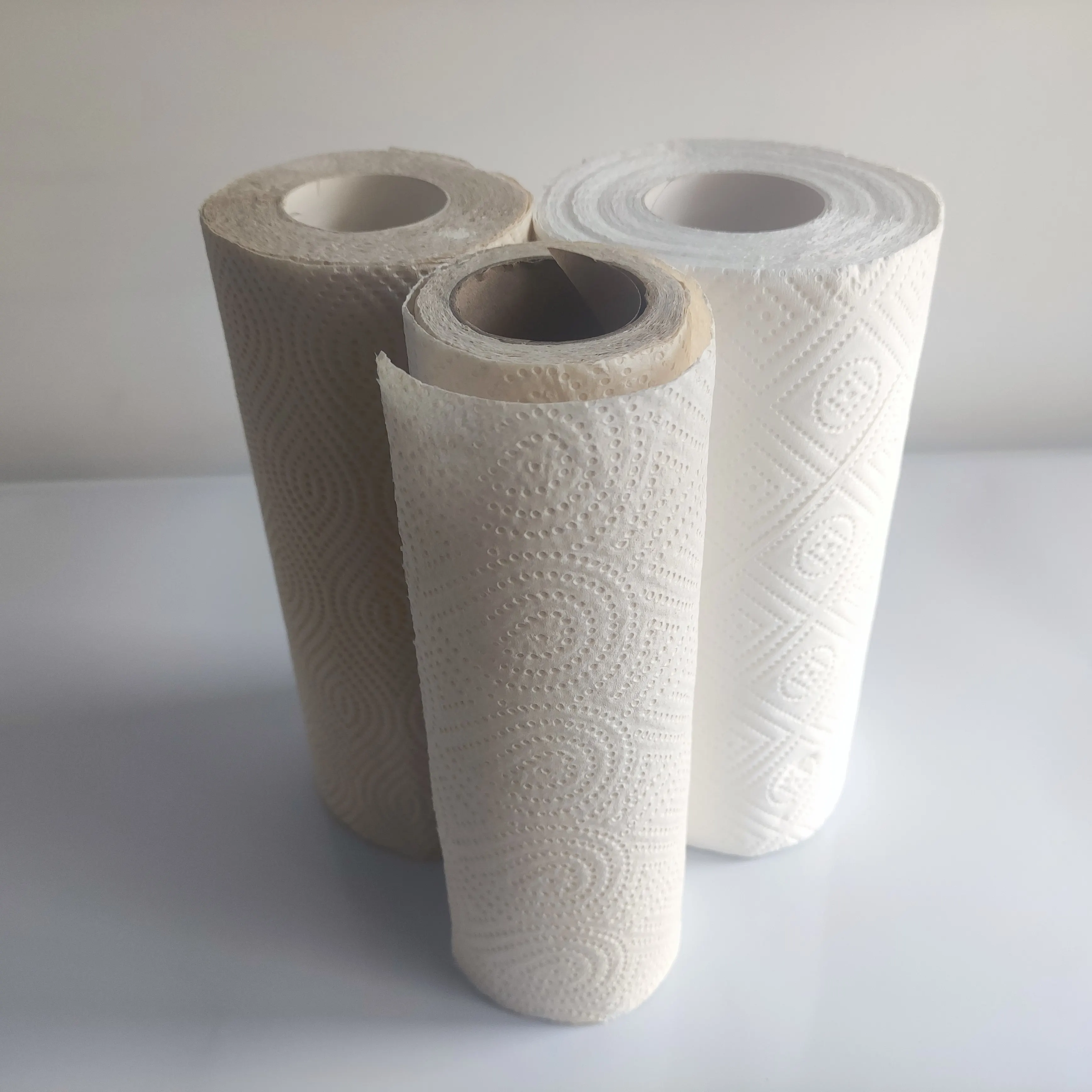 High quality Bamboo Paper Kitchen Towel Tissue Roll/Disposable Kitchen Towel Paper