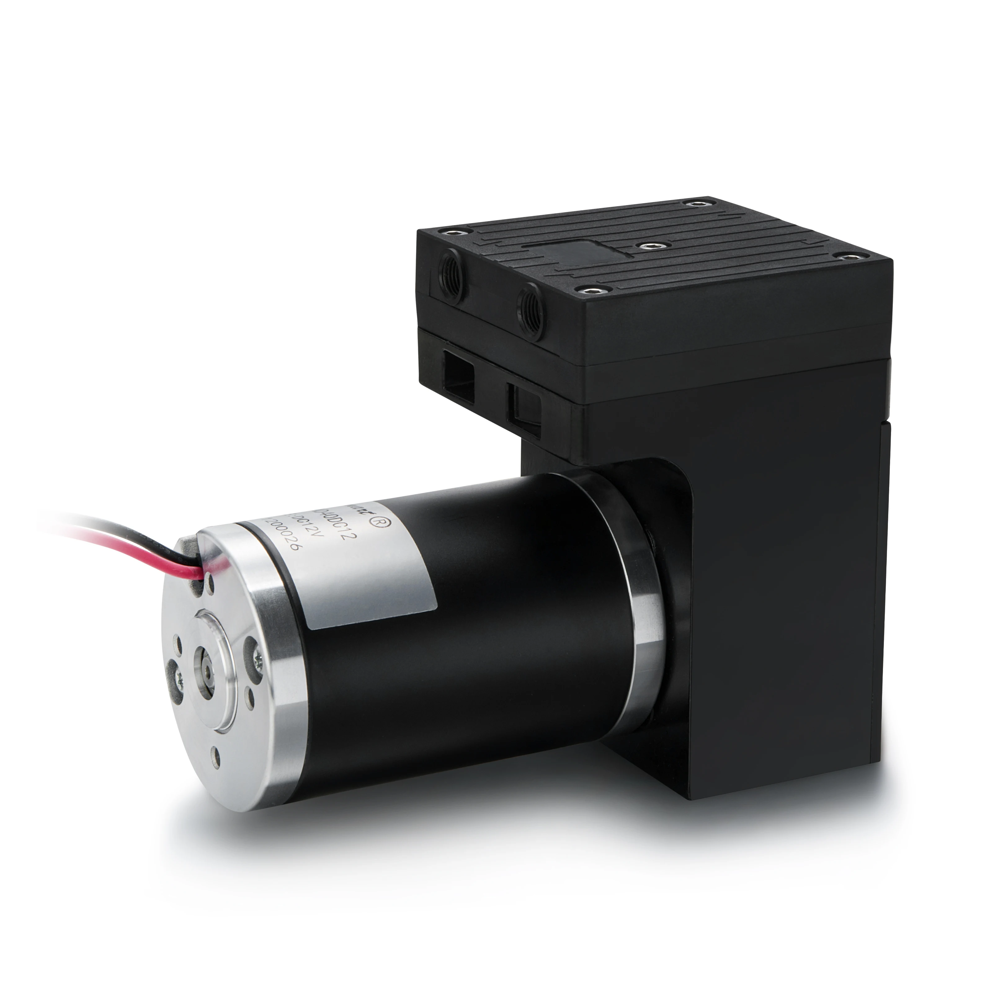 Fluidsmart Vacuum Pump 24V DC Brush Gas Sampling High Flow Capacity Silent Pressure Diaphragm Micro Air Pump