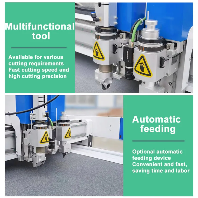 Automatic CNC Garment Fabric Roller Blind  End Cutting Table Machine