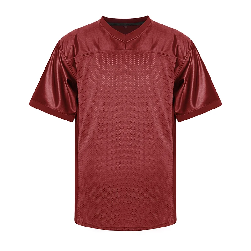 American Team Sets Uniforms Wholesale Mesh Football Practice Jerseys 23/24 Football Jersey Polyester Mesh Fabric Football Jersey