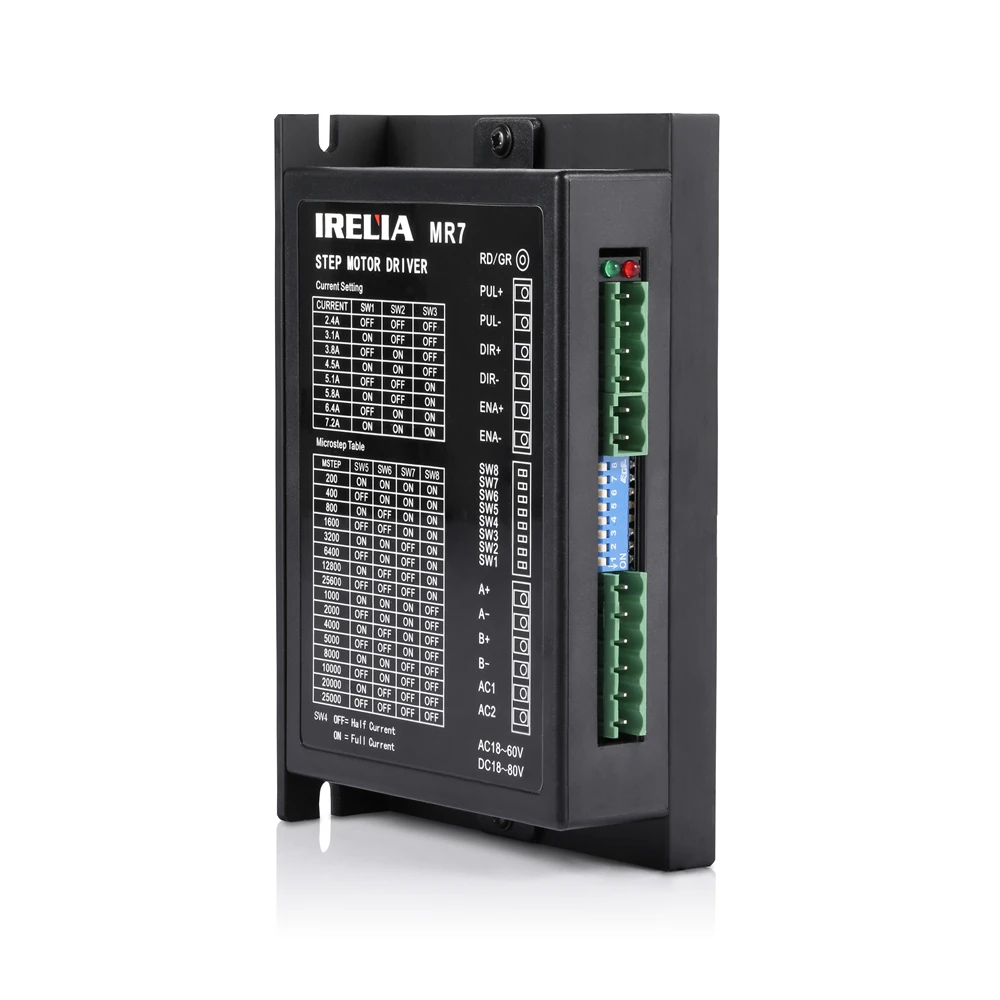 Высокопроизводительный Драйвер шагового двигателя контроллер 7.2A nema34 мотор драйвер