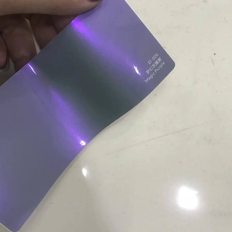 No.EI-006 High Quality wholesale Purple Car Exterior Body Wrapping Protection Film