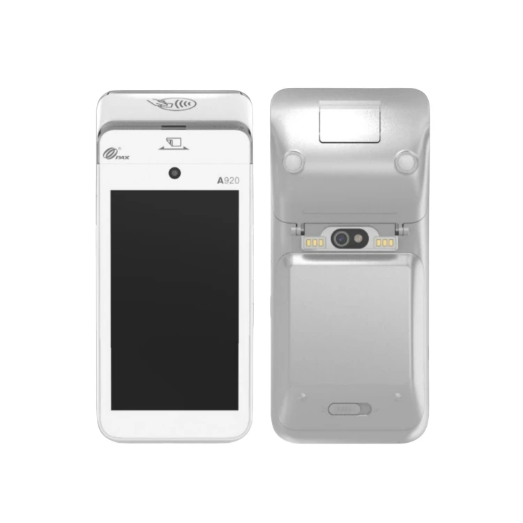 A920 Android smart POS-терминал поддерживает все каналы оплаты такие как NFC магнитная полоса и сканирование кодов используемые REF