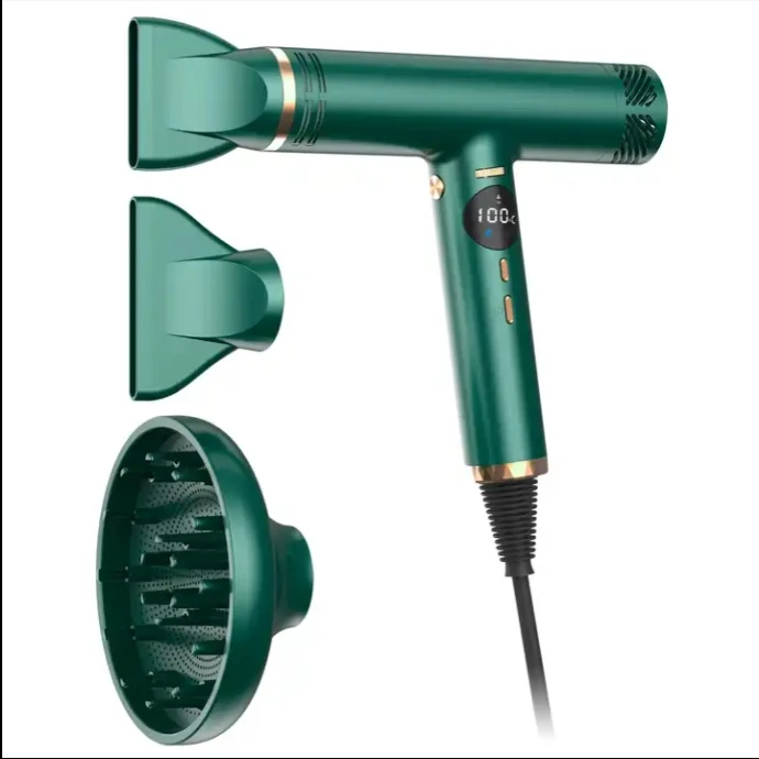 2024 New Trend Hair Styler Hotel Safely Hair Dryer Hot Air Brush Multifunctional Blow Dryer One Touch Cold Air Ions Hair Dryer