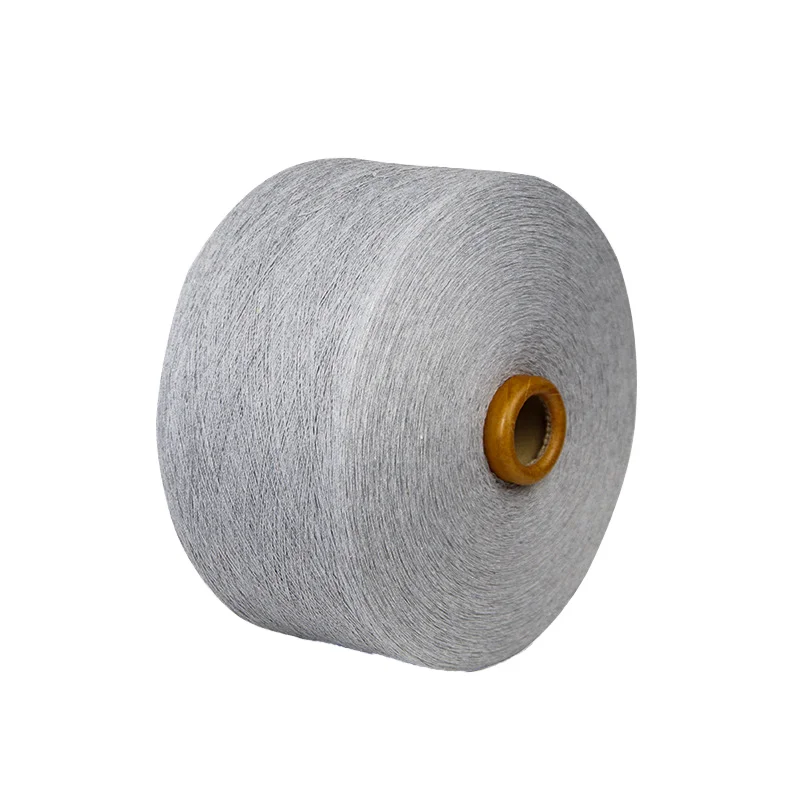 Ne8/2 OE Recycled Yarns For Hand Tufting polyester cotton blended yarn