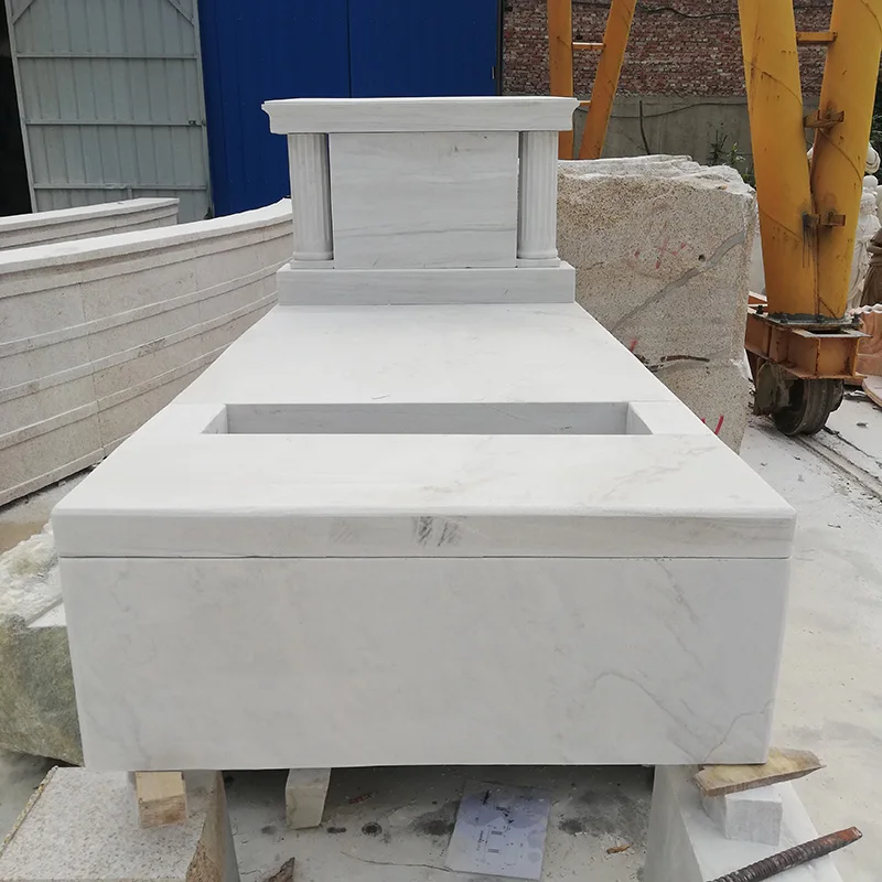 Marble Monument and Tombstone With Written Message High Quality New Sale Indian stone for graves for sale