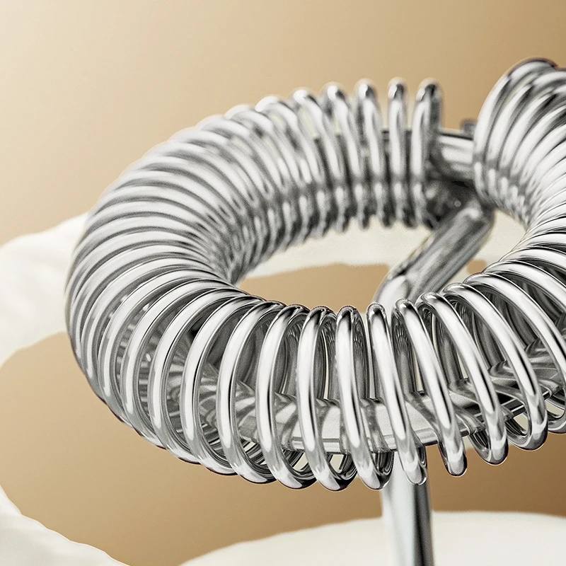 2023 Новое поступление перезаряжаемый автоматический ручной вспениватель молока Usb из нержавеющей стали Электрический вспениватель молока