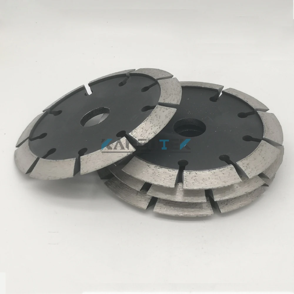 KANEOTEK 4.5/5 Inch 10mm Height V Groove Crack Chaser Diamond Circular Saw Blade For Stone Granite Marble Concrete Acrylic Wall
