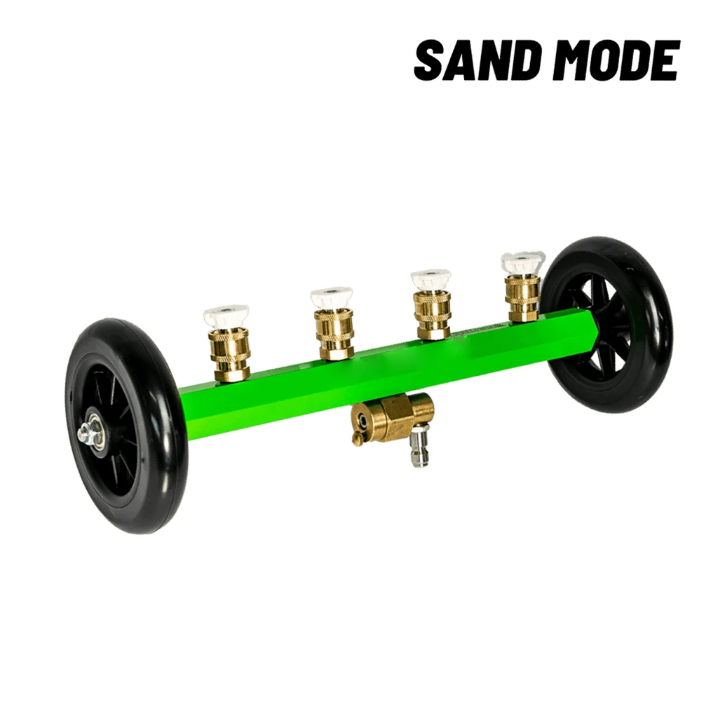 Multipurpose Undercarriage Cleaner Surface Cleaner 16 Inch Underbody Car Wash Water Broom Set