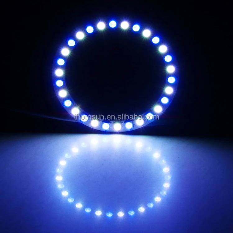 hot sale chase halo rings rgb smd 5050 sk6812 ws2812b 80mm led pixel ring