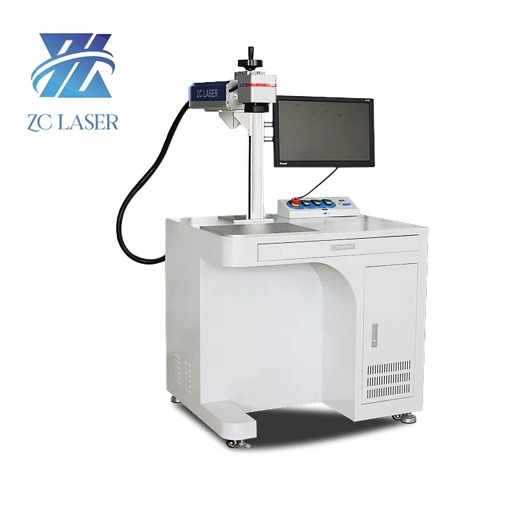 Top Supplier 20W 30W 50W Raycus source Fiber laser marking machine mark on
