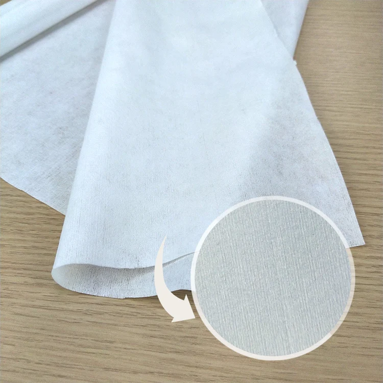 Perfectbio custom Wood pulp and viscose use Washable and Flushable spunlace nonwoven fabric for Toilet wipes