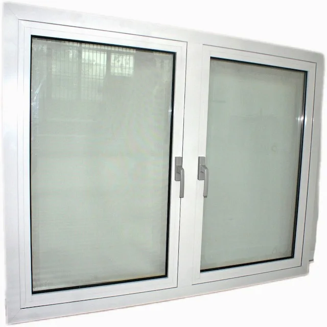 NFRC Certificate Double Glazing Aluminium Window Tempered Glass Aluminum Casement Windows