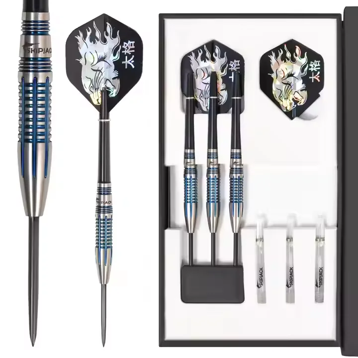Custom private label unique Fléchettes 97 tungsten darts skipjack darts wholesale darts for gift sets