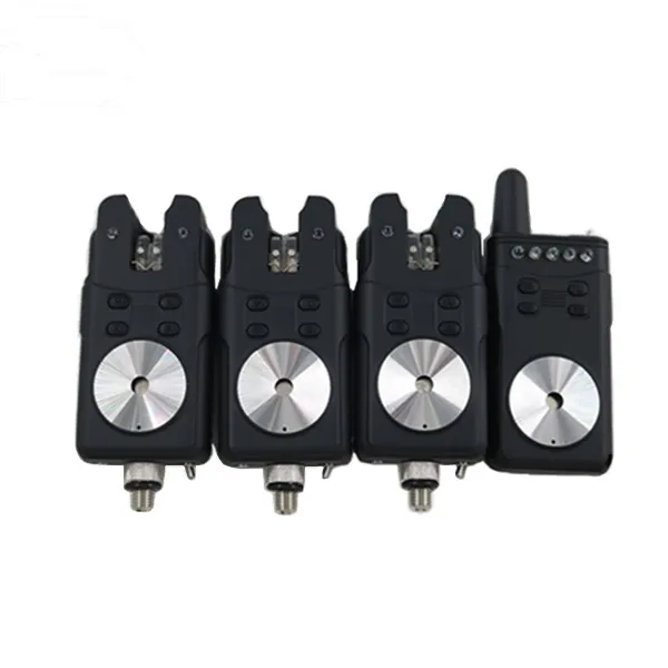 Wholesale Price  with CE Certificates JZH-RF698 Fishing Bite Alarm 3+1 set with Eva Box